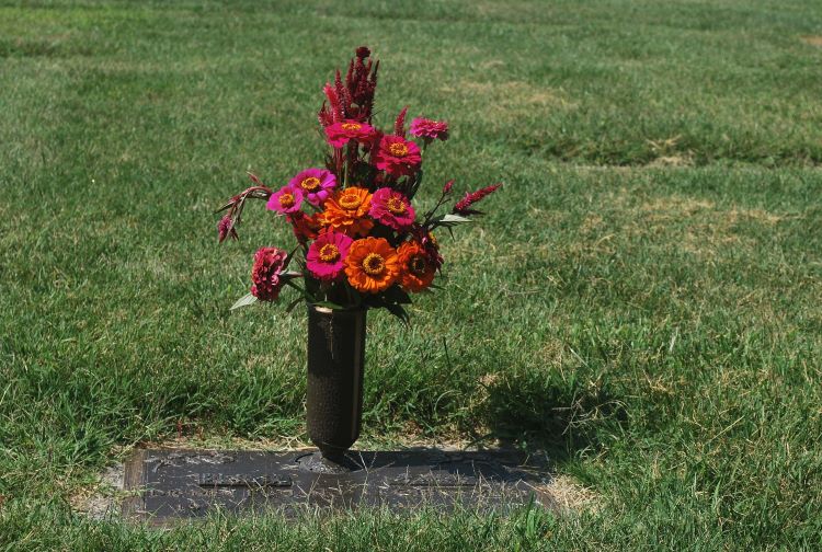 Urnenedsættelse foregår i jord på kirkegården eller i en skov, på privat grund eller ved askespredning. 
